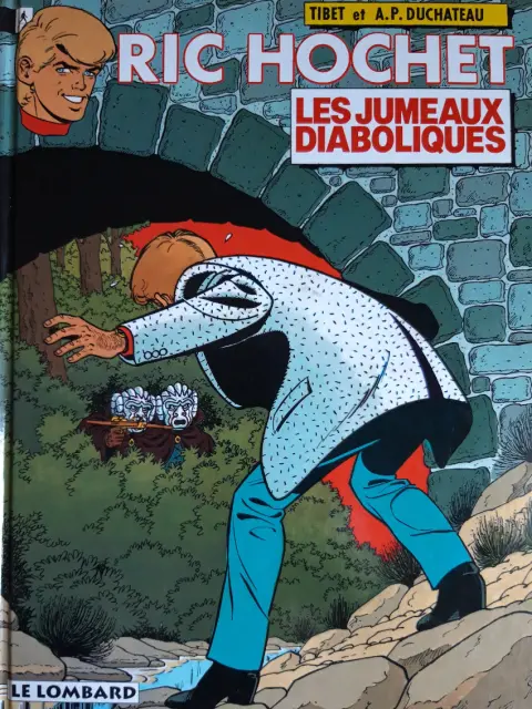 Couverture de l'album Ric Hochet Tome 47 les jumeaux diaboliques