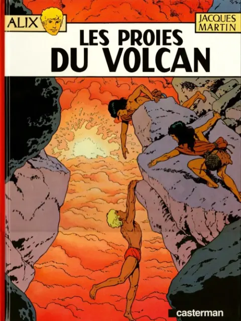 Couverture de l'album Alix Tome 14 Les proies du volcan