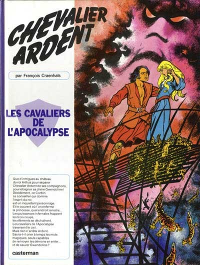 Couverture de l'album Chevalier Ardent Tome 12 Les cavaliers de l'apocalypse