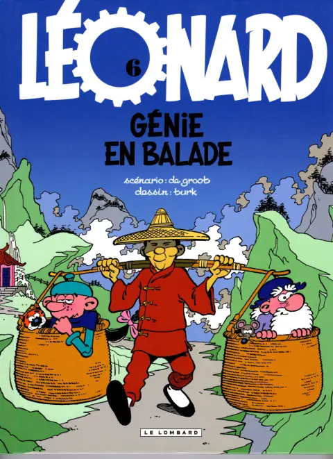 Couverture de l'album Léonard Tome 6 Génie en balade
