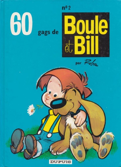 Couverture de l'album Boule et Bill N° 2 60 gags de Boule et Bill n°2