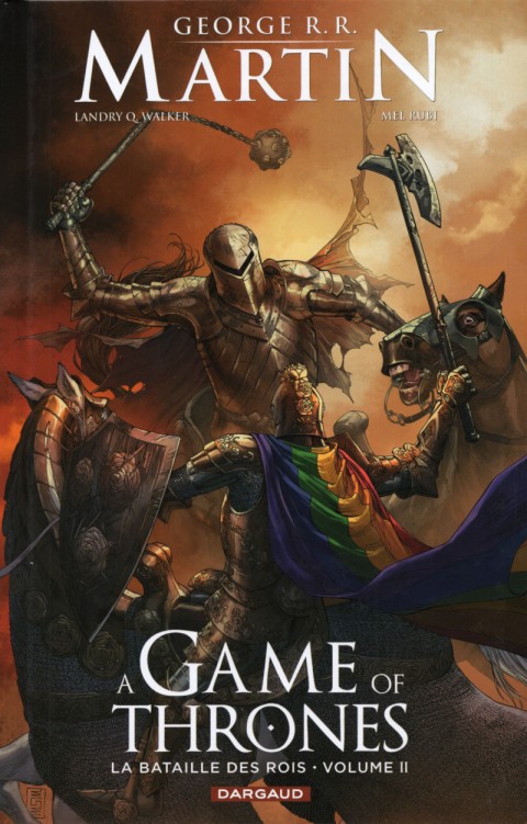 Couverture de l'album A Game of Thrones - Le Trône de fer Volume VIII La bataille des rois - Volume II