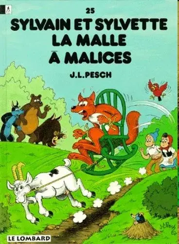 Couverture de l'album Sylvain et Sylvette Tome 25 La malle à malices