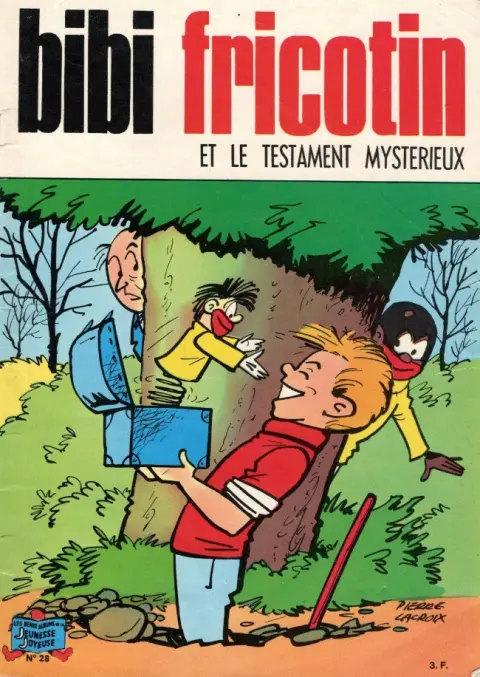 Couverture de l'album Bibi Fricotin 2e Série - Societé Parisienne d'Edition Tome 28 Bibi Fricotin et le testament mystérieux