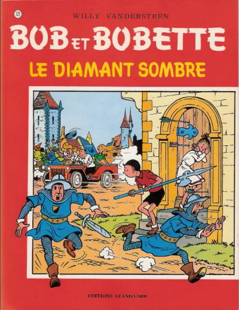 Couverture de l'album Bob et Bobette Tome 121 Le diamant sombre