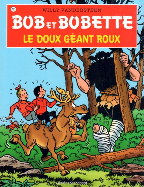 Couverture de l'album Bob et Bobette Tome 186 Le doux géant roux