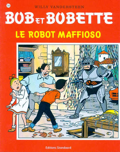 Couverture de l'album Bob et Bobette Tome 248 Le robot maffioso