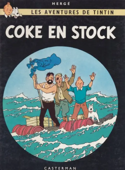 Couverture de l'album Tintin Tome 19 Coke en stock