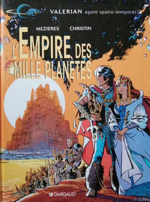Couverture de l'album Valérian Tome 2 L'Empire des mille planètes