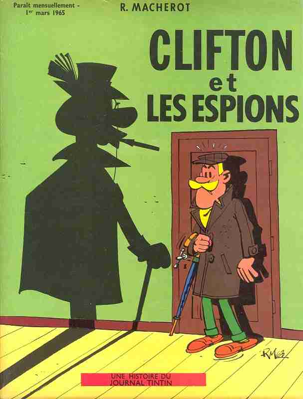 Couverture de l'album Clifton Tome 3 Clifton et les espions