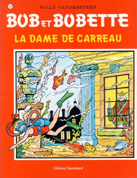 Couverture de l'album Bob et Bobette 101 La dame de carreau