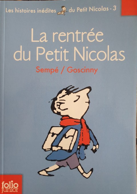 Couverture de l'album Le Petit Nicolas Tome 12 La rentrée du Petit Nicolas