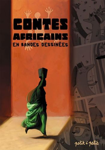 Couverture de l'album Contes du monde en bandes dessinées Contes Africains en bandes dessinées