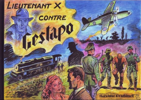 Couverture de l'album Lieutenant X contre Gestapo