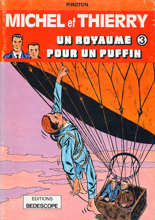 Couverture de l'album Michel et Thierry Tome 4 Un royaume pour un puffin