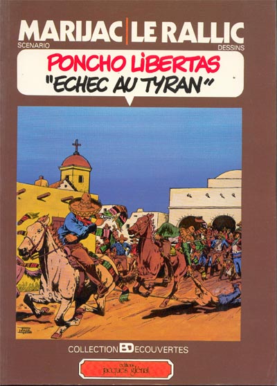 Couverture de l'album Poncho Libertas Tome 4 Echec au tyran