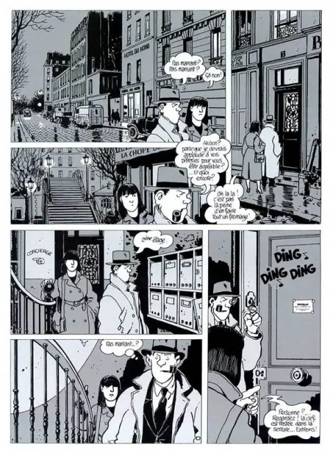Planche de l'album Nestor Burma Tome 5 M'as-tu vu en cadavre ?