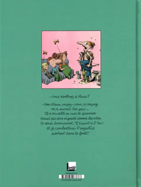 Verso de l'album Le Retour à la terre Tome 6 Les métamorphoses