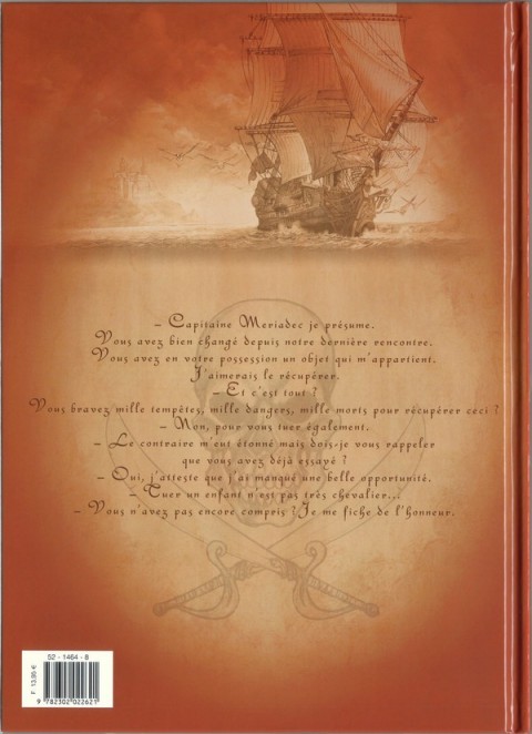 Verso de l'album Le Sang du dragon Tome 6 Vengeance