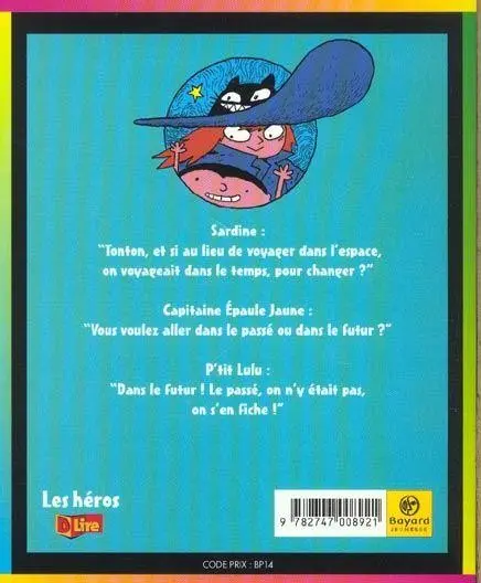 Verso de l'album Sardine de l'espace Tome 7 La grande Sardine
