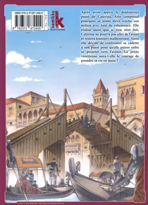 Verso de l'album Arte 6