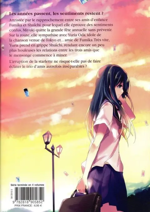 Verso de l'album Un carré de ciel bleu 2