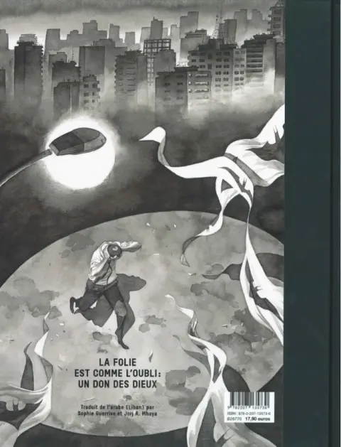 Verso de l'album Ville avoisinant la Terre