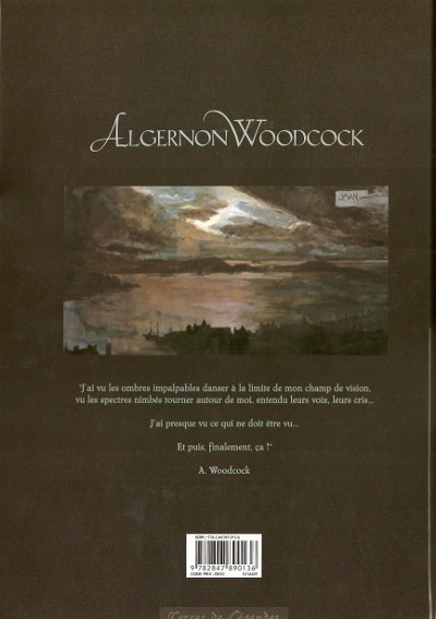 Verso de l'album Algernon Woodcock Tome 2 L'œil Fé - Seconde partie