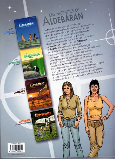 Verso de l'album Bételgeuse Tome 3 L'expédition