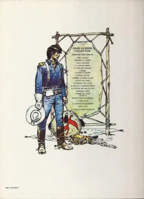 Verso de l'album Blueberry Tome 8 L'homme au poing d'acier