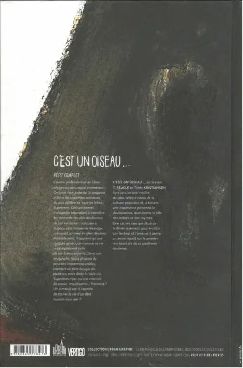 Verso de l'album C'est un oiseau...