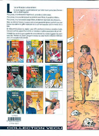 Verso de l'album Les Héritiers du soleil Tome 3 La veuve-mère