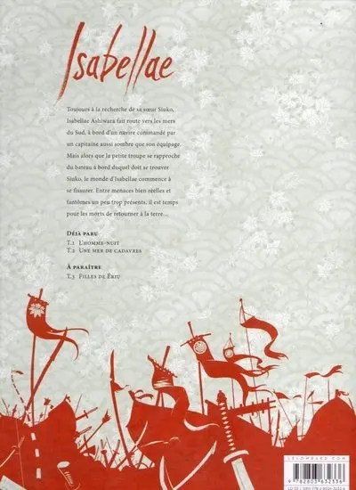 Verso de l'album Isabellae Tome 2 Une mer de cadavres