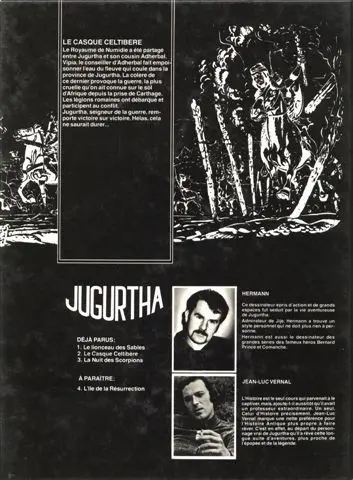 Verso de l'album Jugurtha Tome 2 Le casque celtibère