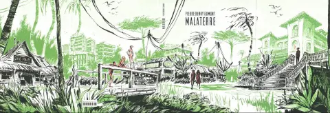 Verso de l'album Malaterre