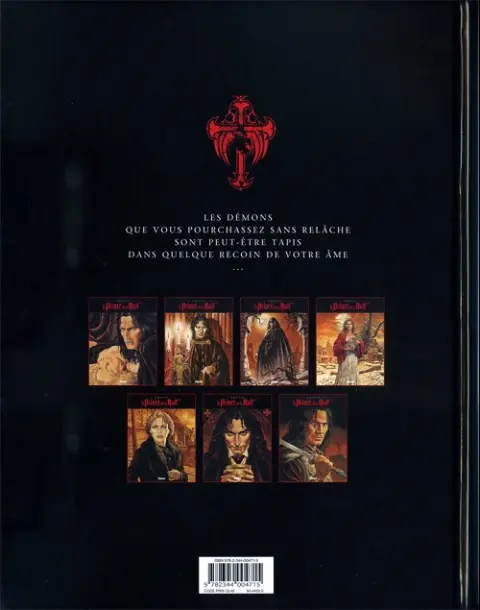 Verso de l'album Le Prince de la Nuit Tome 5 Élise