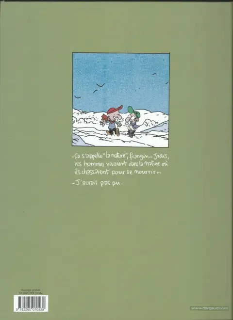 Verso de l'album Le Retour à la terre Tome 1 la vraie vie