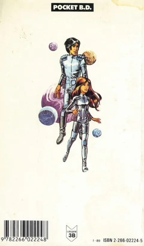 Verso de l'album Valérian Tome 1 La cité des eaux mouvantes