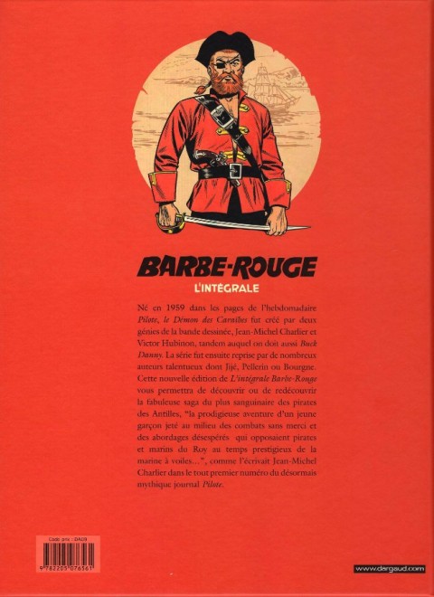 Verso de l'album Barbe-Rouge L'intégrale (Nouvelle édition) Tome 9 L'empereur au masque d'or