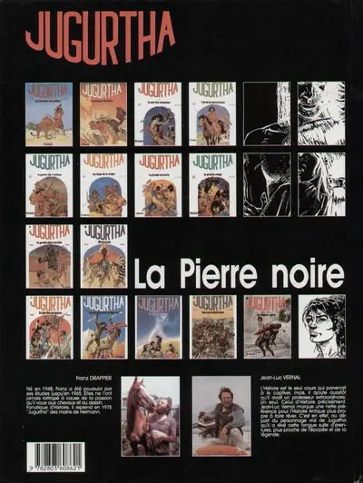 Verso de l'album Jugurtha Tome 15 La pierre noire