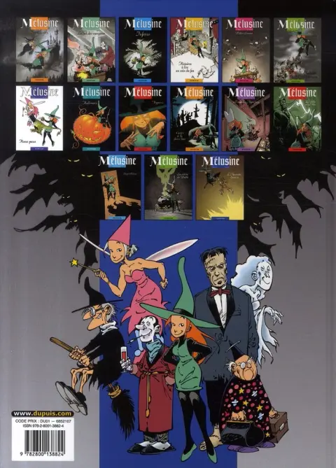 Verso de l'album Mélusine Tome 15 L'apprentie sorcière
