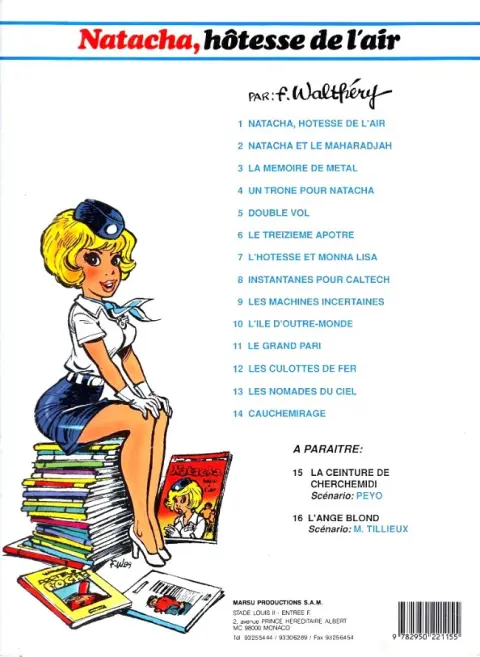 Verso de l'album Natacha Tome 14 Cauchemirage