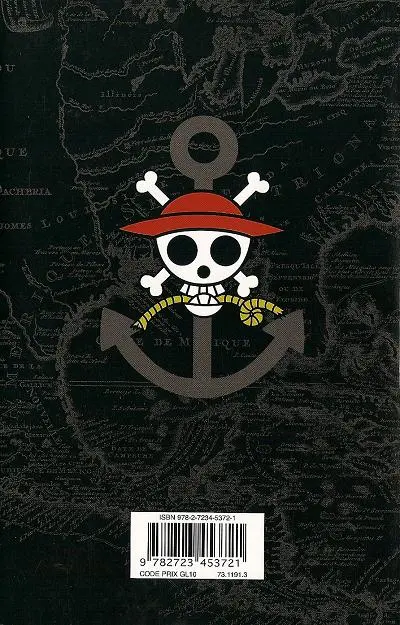 Verso de l'album One Piece Tome 35 Capitaine