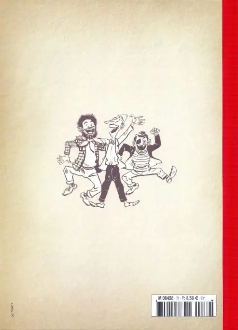 Verso de l'album Les Pieds Nickelés - La collection Tome 73 Les Pieds Nickelés en plein suspens