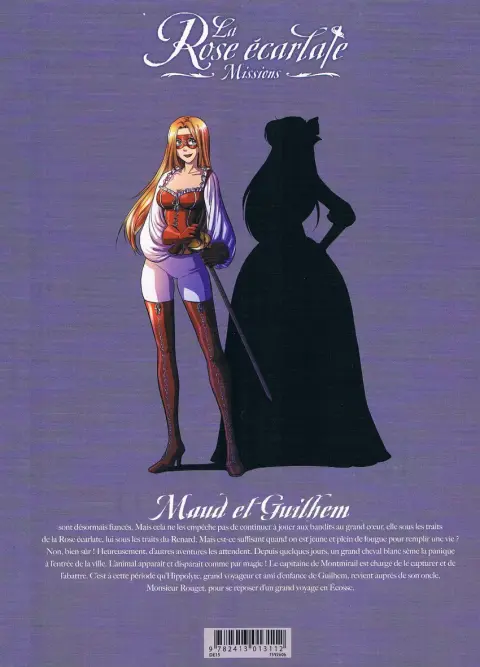 Verso de l'album La Rose écarlate - Missions Tome 7 Souvenirs d'Écosse 1/2