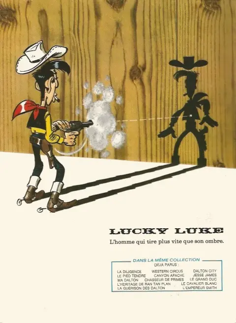 Verso de l'album Lucky Luke Tome 41 L'Héritage de Rantanplan