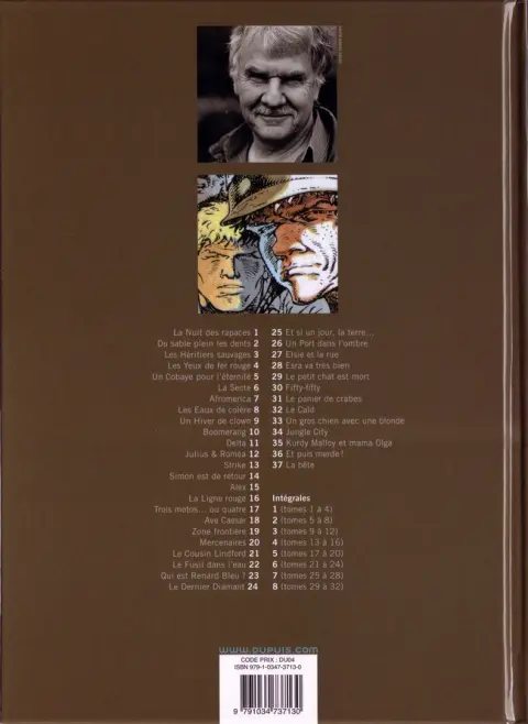 Verso de l'album Jeremiah Tome 37 La bête