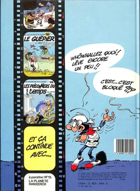 Verso de l'album Les Petits hommes Tome 4 Le lac de l'auto