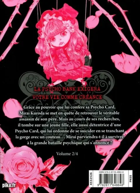 Verso de l'album Psycho Bank 2
