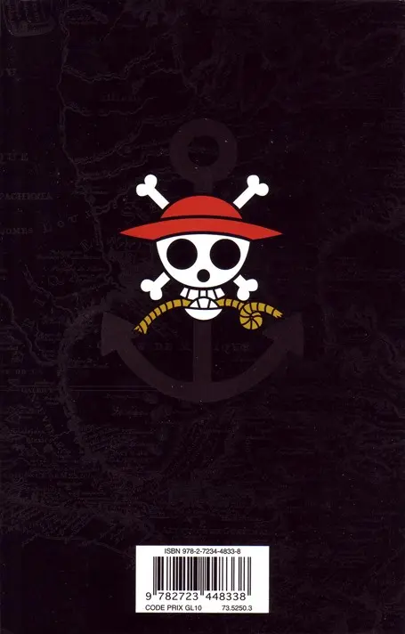 Verso de l'album One Piece Tome 29 Oratorio